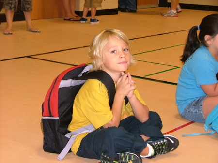 Walt - First day of School - 2007/2008