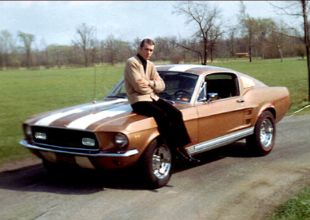 me and mustang 67
