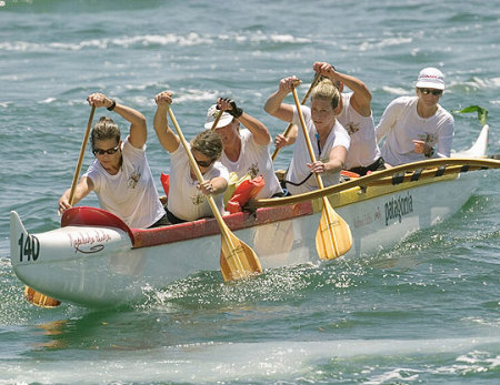 Santa Barbara Outrigger Canoe team
