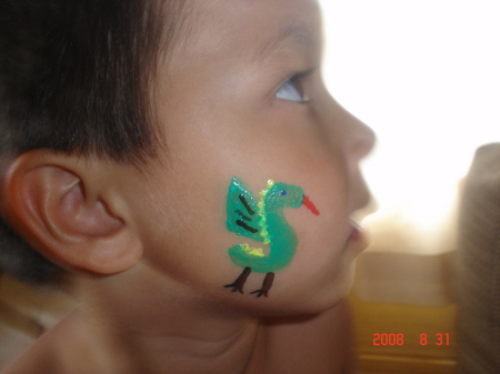 Jacob face paint