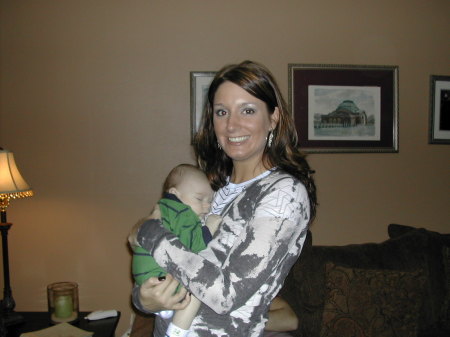 Ethan with Auntie Ashley