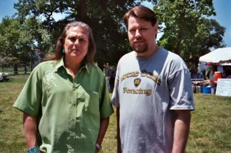 Mark With Michael Horse