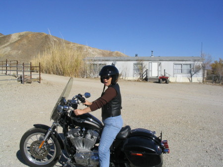 Me on my Harley the first day