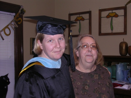 Mom and I - Masters Graduation