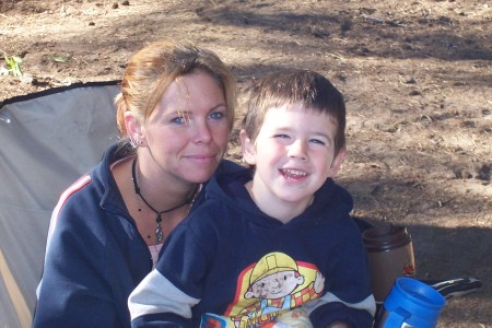 Spencer and mommy