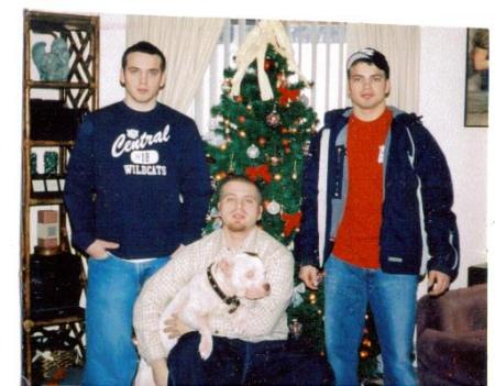 My 3 sons' Justin, Chad, & Brad