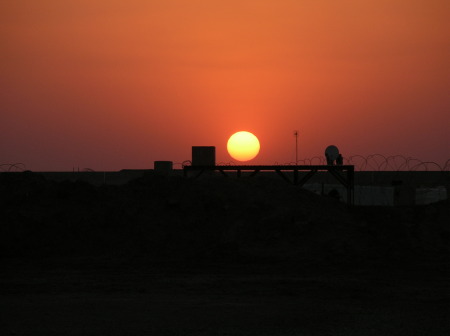 19 JUL 2006 Sunset in Iraq