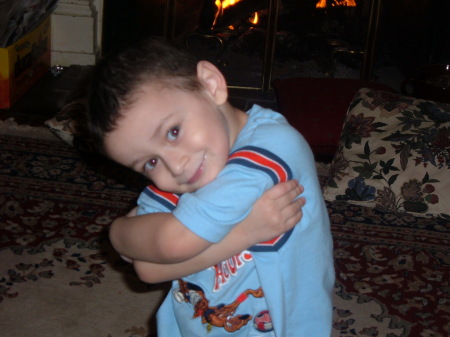 My 3 year old son Logan