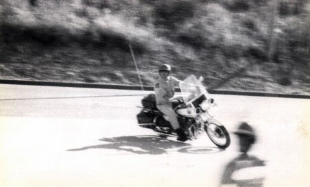 Motor Training Day on my Kawasaki - 1978