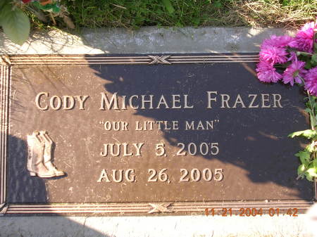 Cody passed away on August 26,2005