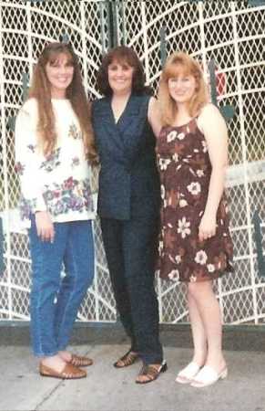 Me, Mom, and Michelle (right)