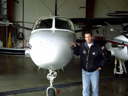 Didnt fly that plane, but it was the only one in the hangar !