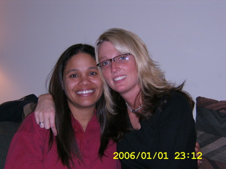 Me & my friend Teri New Years Eve 2005