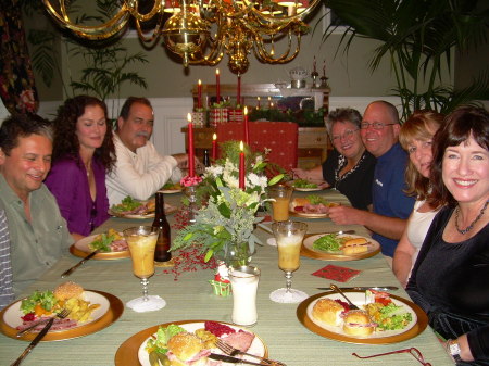 group at dinner