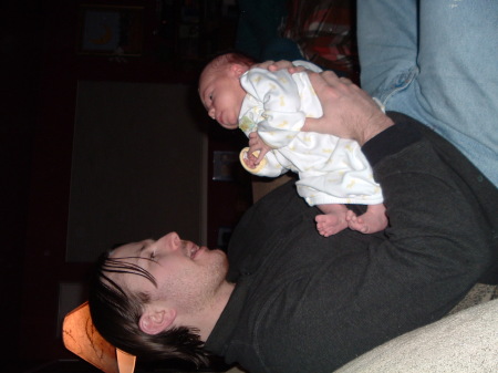 Me and my brand new daughter! December 2005