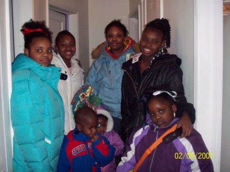 My daughterPaula and her children and neices.