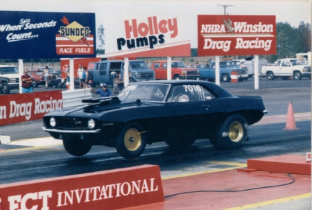 My 69 Camaro at Rockingham