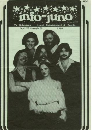 On the TV Guide cover for Juneau, Alaska 1980