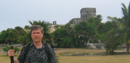 Me at the Tulum Ruins in Quintana Roo, Mexico