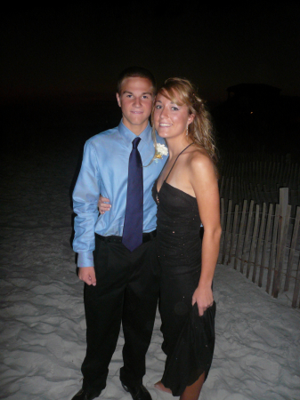 Brooke and Jake before Homecoming 2008