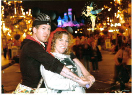 me and jr at disneyland 3.07