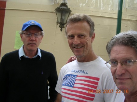 With Bob Democh & Bob Zahner (both SGHS 71)