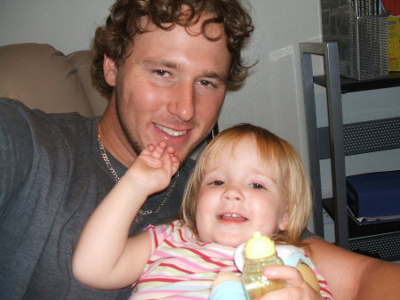 our son Josh and our granddaughter Ava (she looks just like daddy)