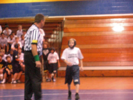 Lukas Wrestling 8th Grade