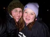me & em in the snow
