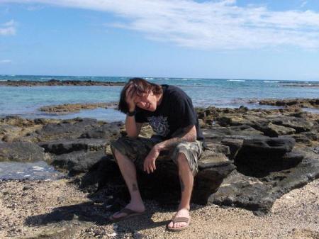 My Oldest son Shane Living the life in Maui