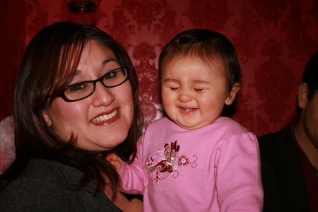 my daughter-in-law and my granddaughter