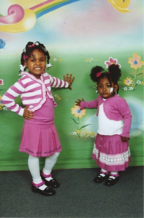 my lil lady bre and dra