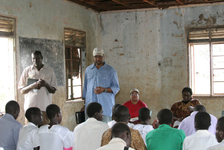 Teaching in Uganda