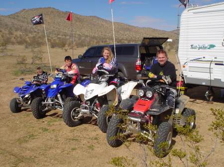 camping and riding