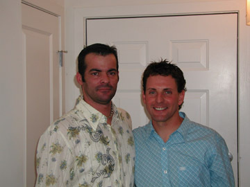 Jerry and I at Jay and Jerry's Apt in Buckhead (06/04/2005)