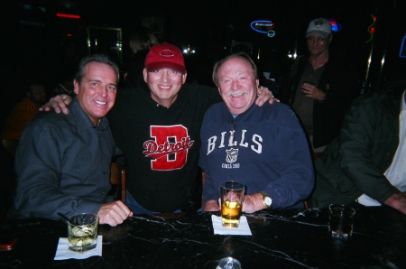 Brad Nessler, myself, and Paul Maguire