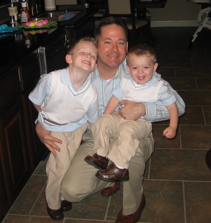 Dad & the Boys Easter