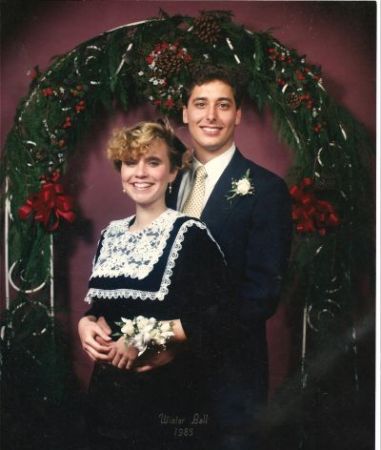 Winter Ball 1985 with Dave Gronquist