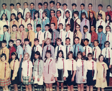 Jahn School - Graduating Class - 1970
