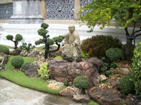 The gardens of the Royal Palace...
