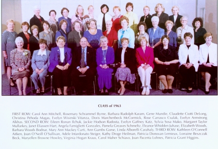 Bellevue School of Nursing, Class of '63