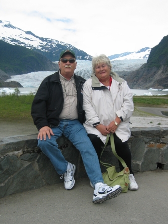 MATT & CHERIE AT GLACIER