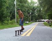 matthew skateboad stunt