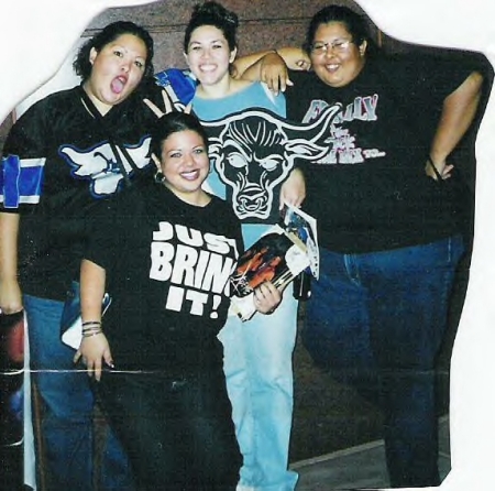 Me and some wrestling fans *hehe*