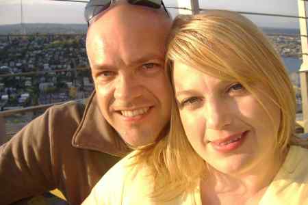 Gareth and I atop Space Needle 2006