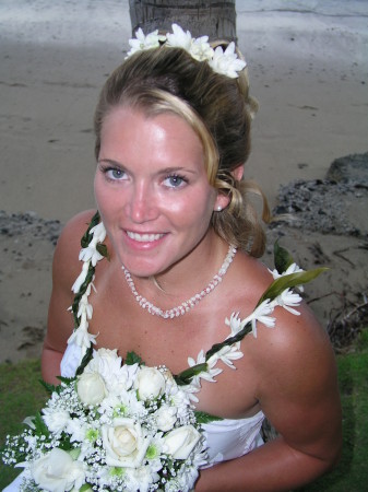 Hawaii Wedding day July 2005