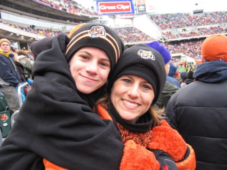 Me & my son, Kyle - Bengal's game-Nov.2008