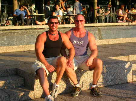 Steve and I in NYC Summer 2007