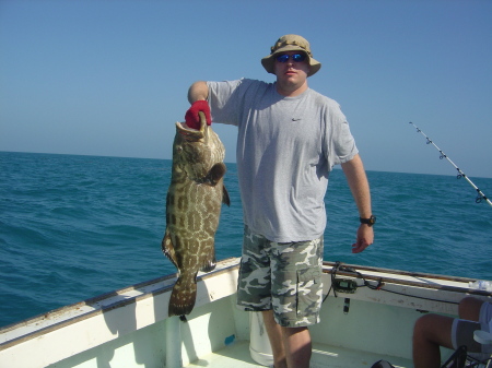 grouper anyone? Dry tortugas fishing is great!