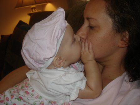 Sophia Giving Kisses